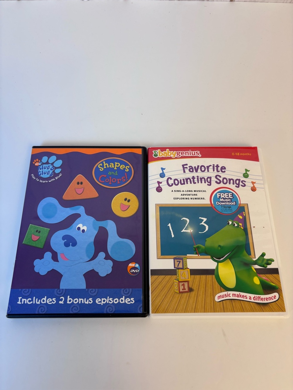 Lot of 8 Baby Einstein Newton Genius Blues Clues Vintage Nostalgia 2 Sealed DVDs - Picture 9 of 9